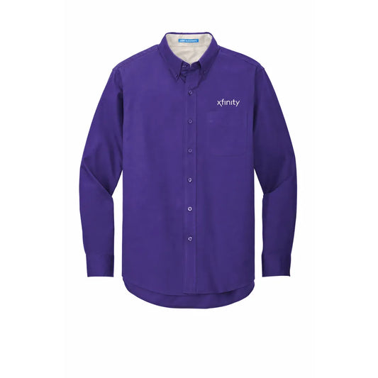 Xfinity Men's Easy-Care Poplin Shirt