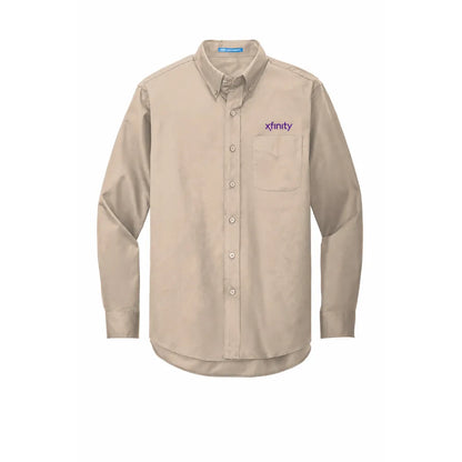 Xfinity Men's Easy-Care Poplin Shirt