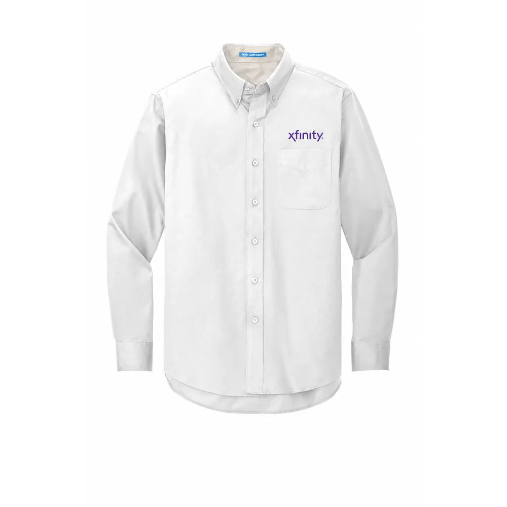 Xfinity Men's Easy-Care Poplin Shirt
