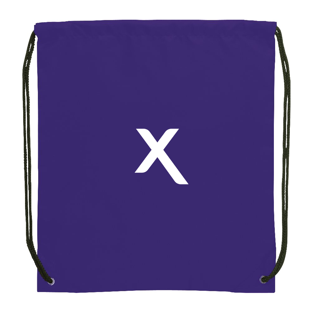 Expressive X Polyester Drawstring Bag