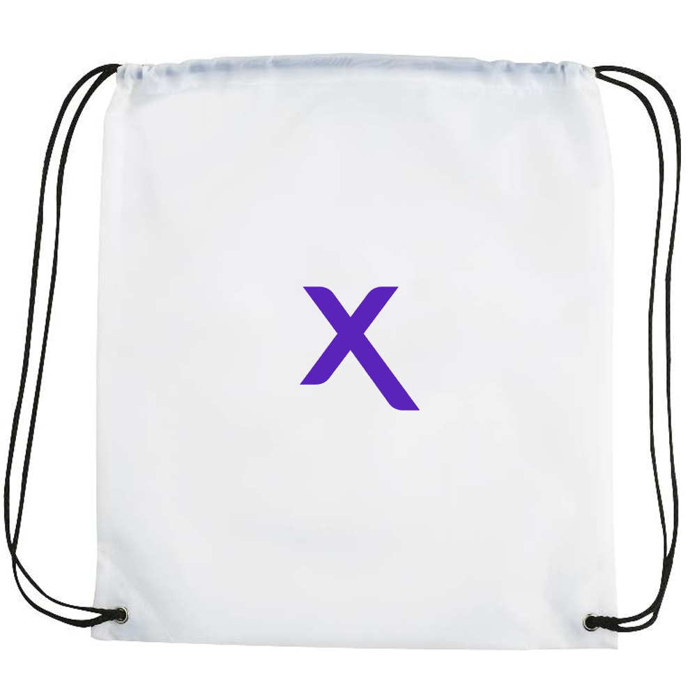 Expressive X Polyester Drawstring Bag
