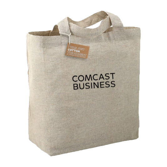 Comcast Business Recycled 5oz Cotton Twill Grocery Tote