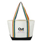 Rainbow Baltic 18oz Cotton Canvas Boat Tote