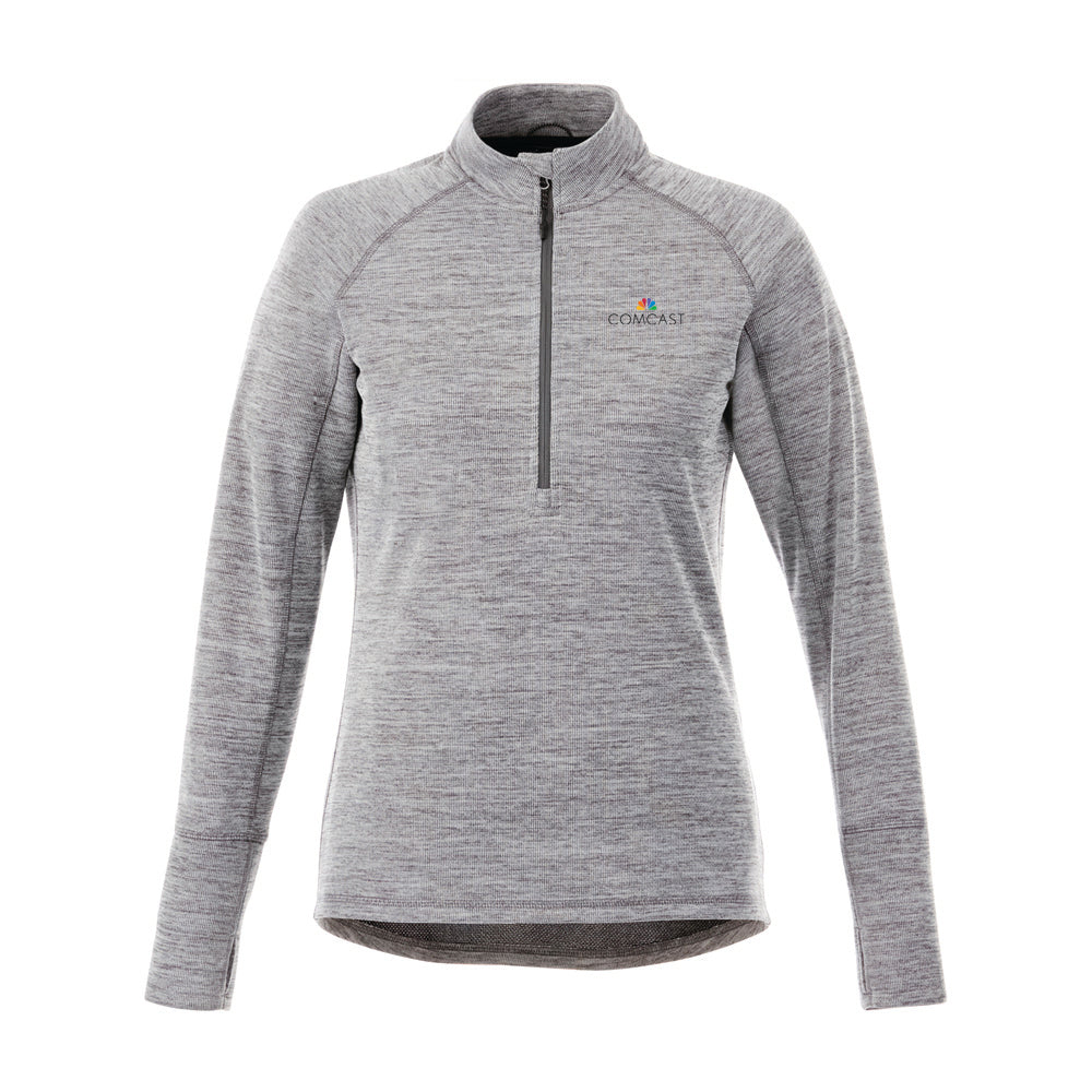 Ladies Crane Knit Half Zip