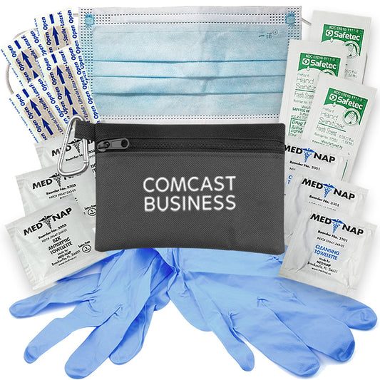 Comcast Business Personal Wellness Zip Tote Kit